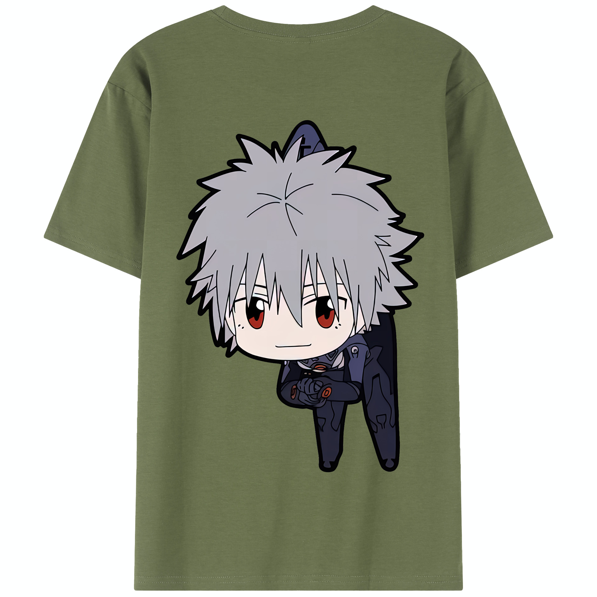 （画像用） EVA 新世紀エヴァンゲリオン 綿100％半袖Tシャツ（背面プリント）